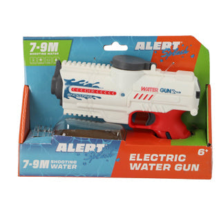 Alert Waasser Pistoul elektresch 18 cm (USB) assortéiert | 2 stk