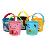 Pile de tasses de bain animaux, 5dlg.