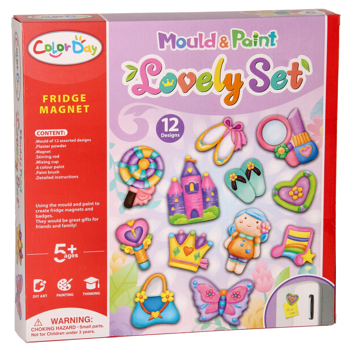 Gips gieten magneten - 12 designs