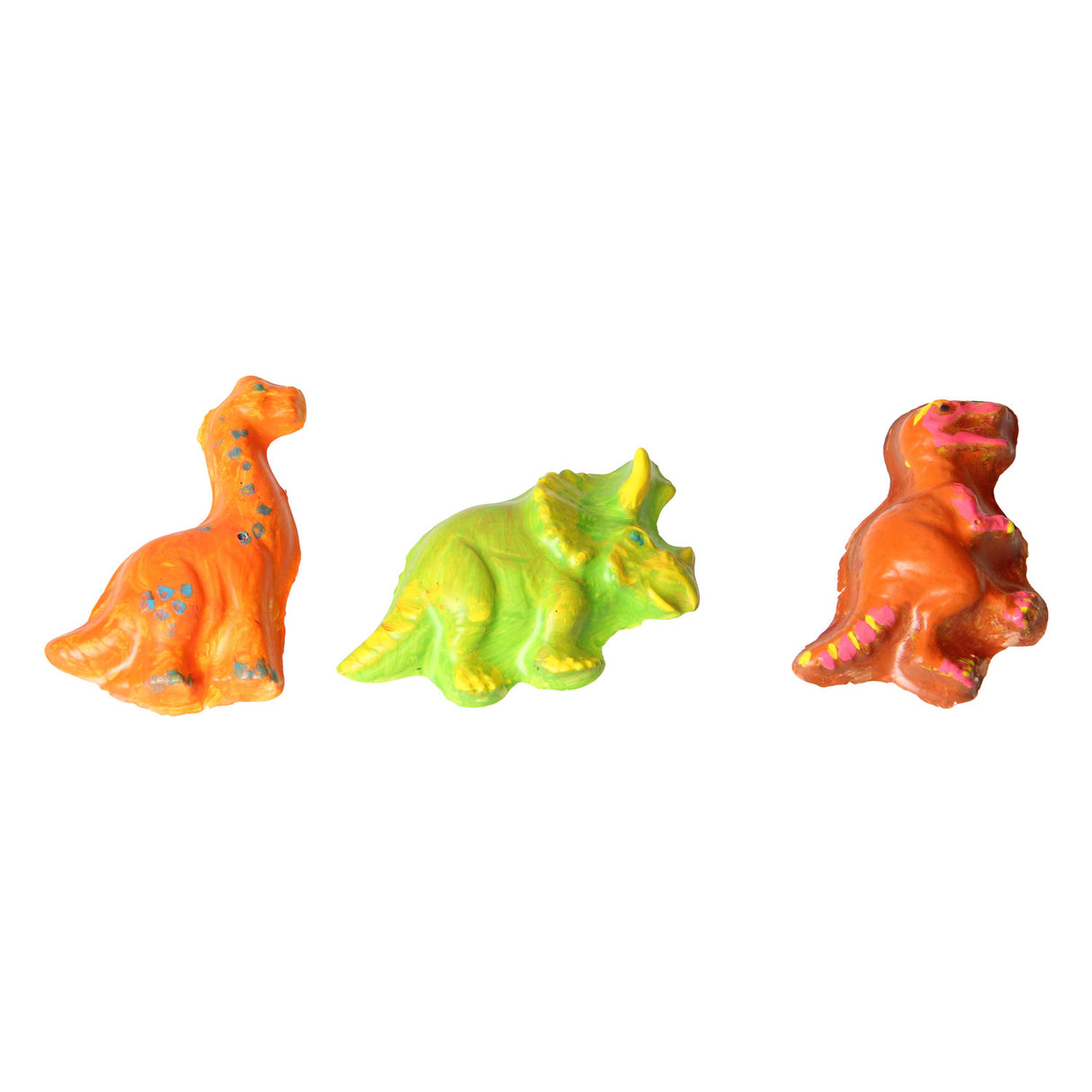 Gips Gieten Glow in the Dark Magneten Dino's