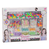 Colored bead set, 17 pcs.