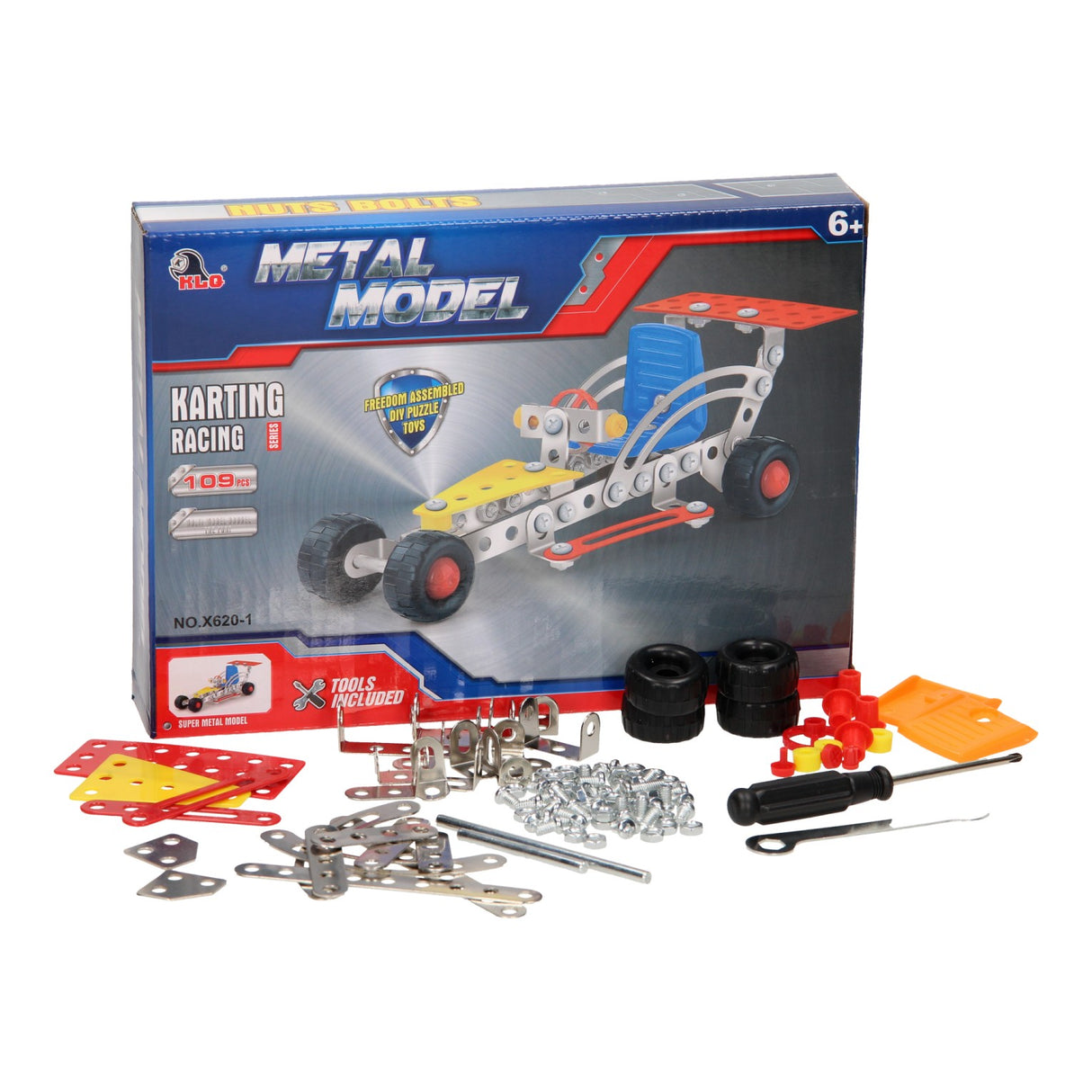 Construction Metal Racing Car, 109dlg.