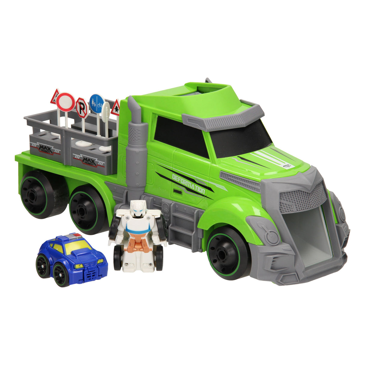 Robot Max Max Robot Transforming Set Mega Green