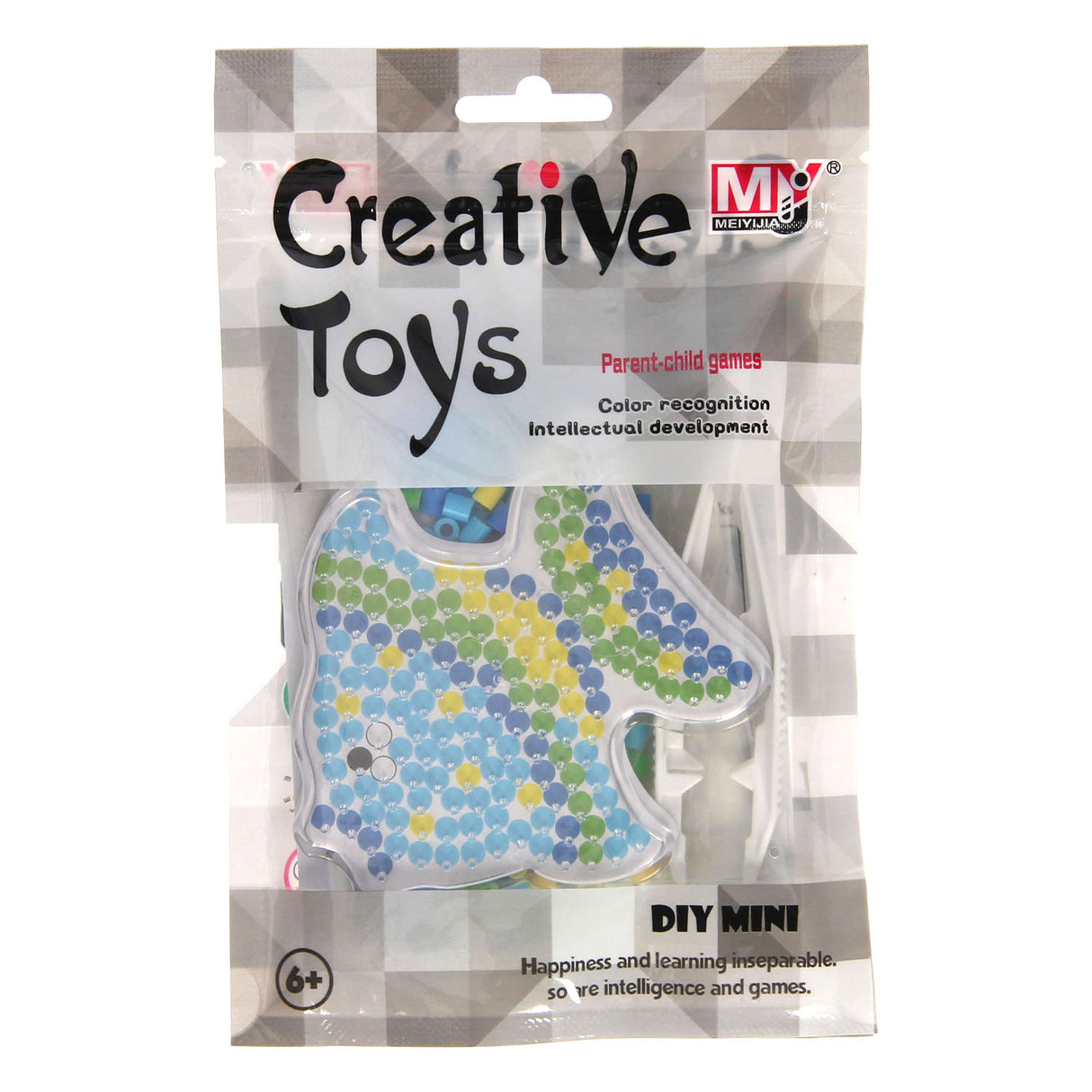 Iron-on bead set animals