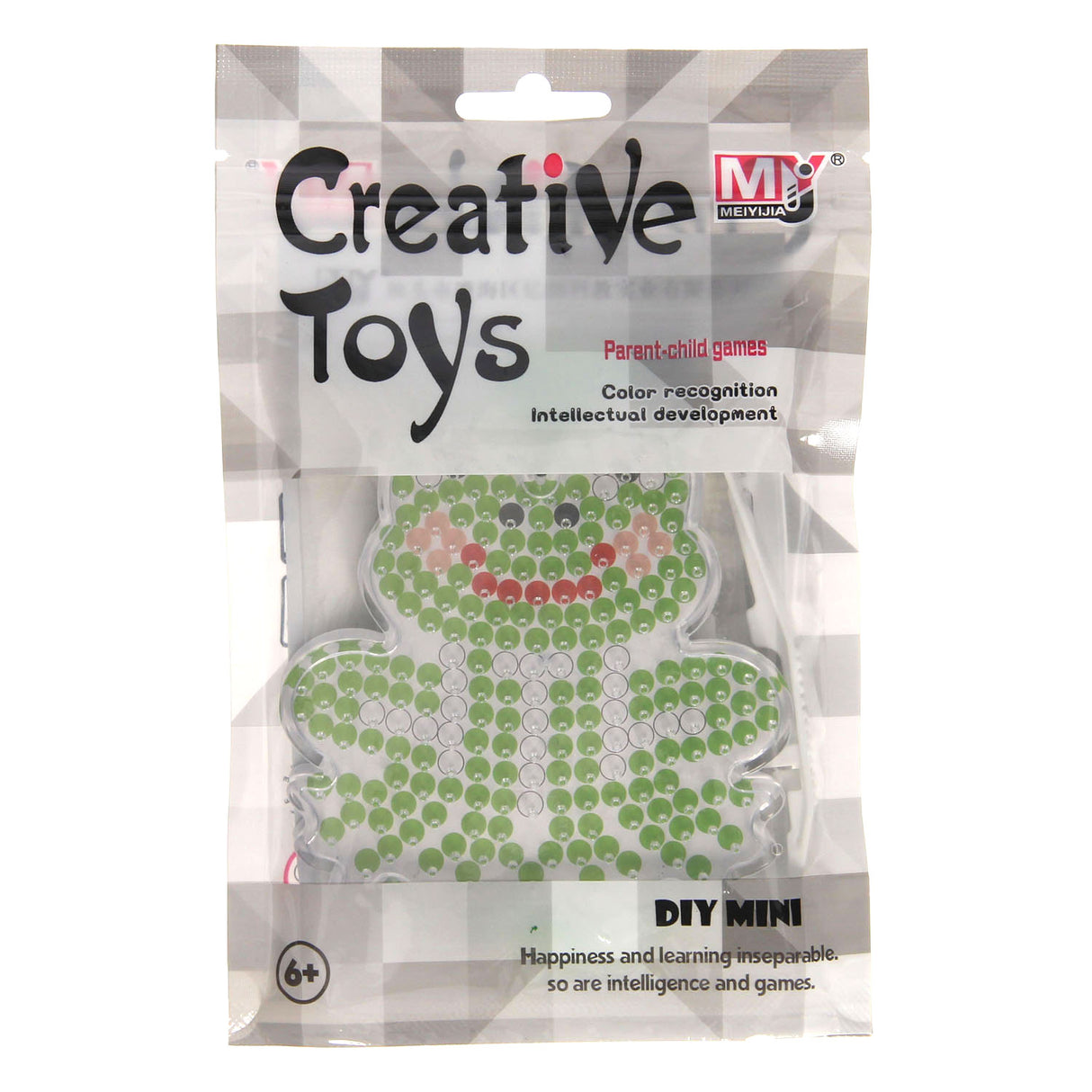 Iron-on bead set animals