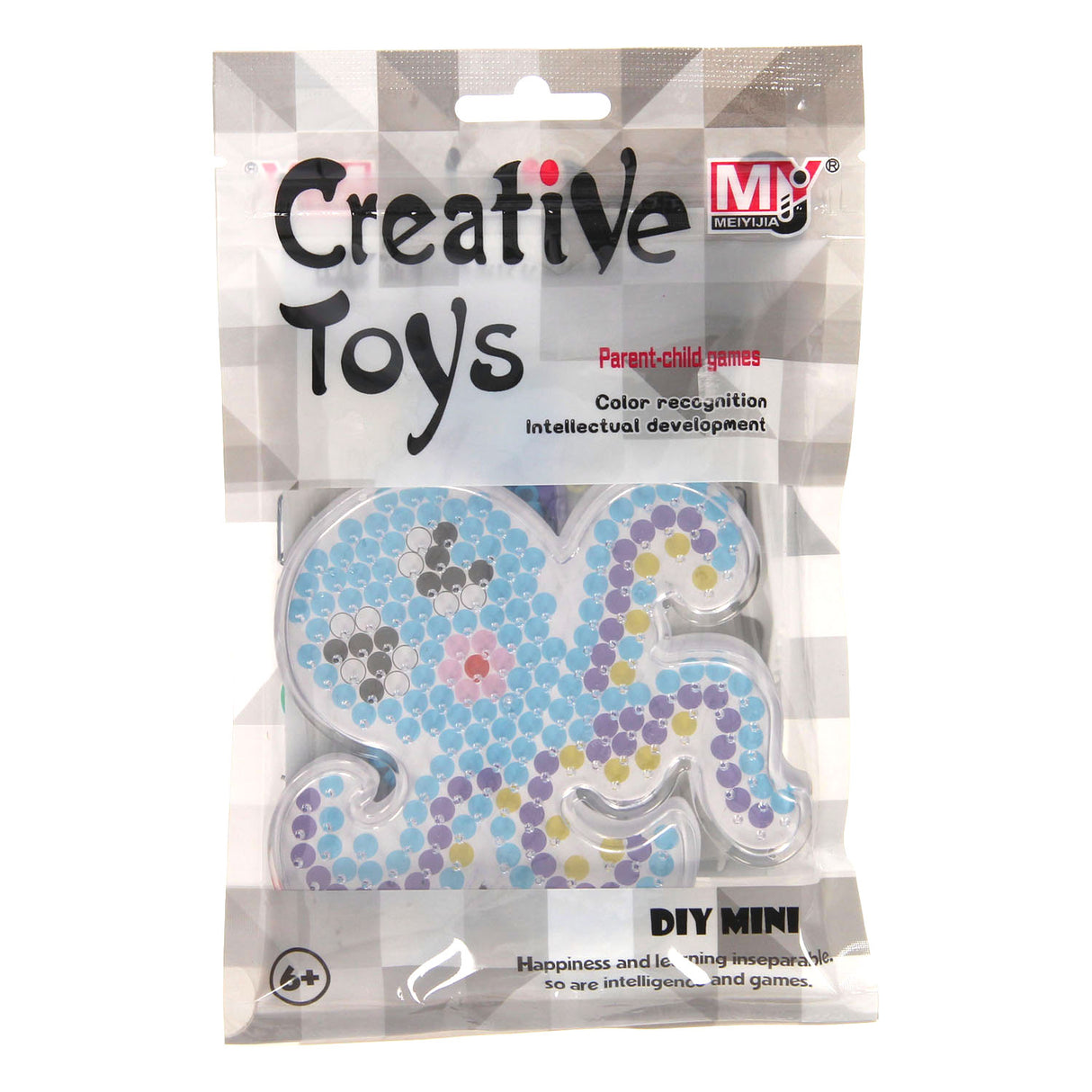 Iron-on bead set animals
