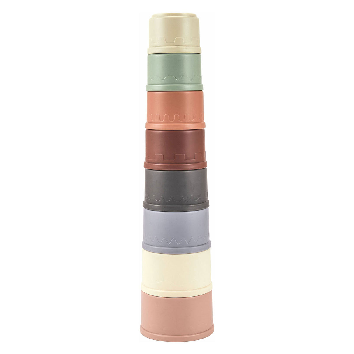 Stacktuerm Pastell, 8 Stéck.