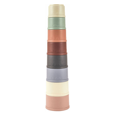 Stacking tower pastel, 8 pcs.
