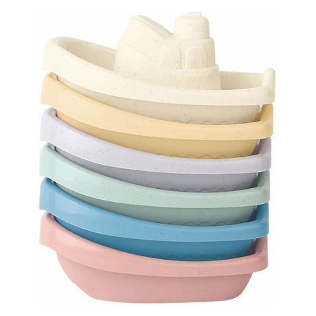 Bath boats pastel, 6 pcs.