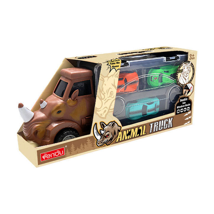 Dino transporter met auto's