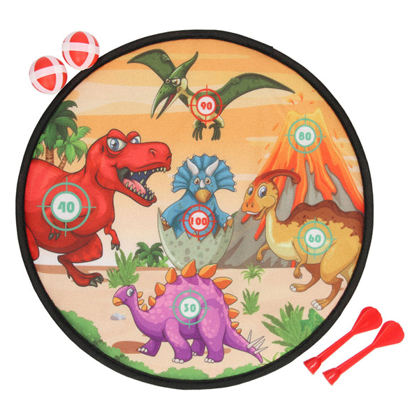Velcro dartboard dino
