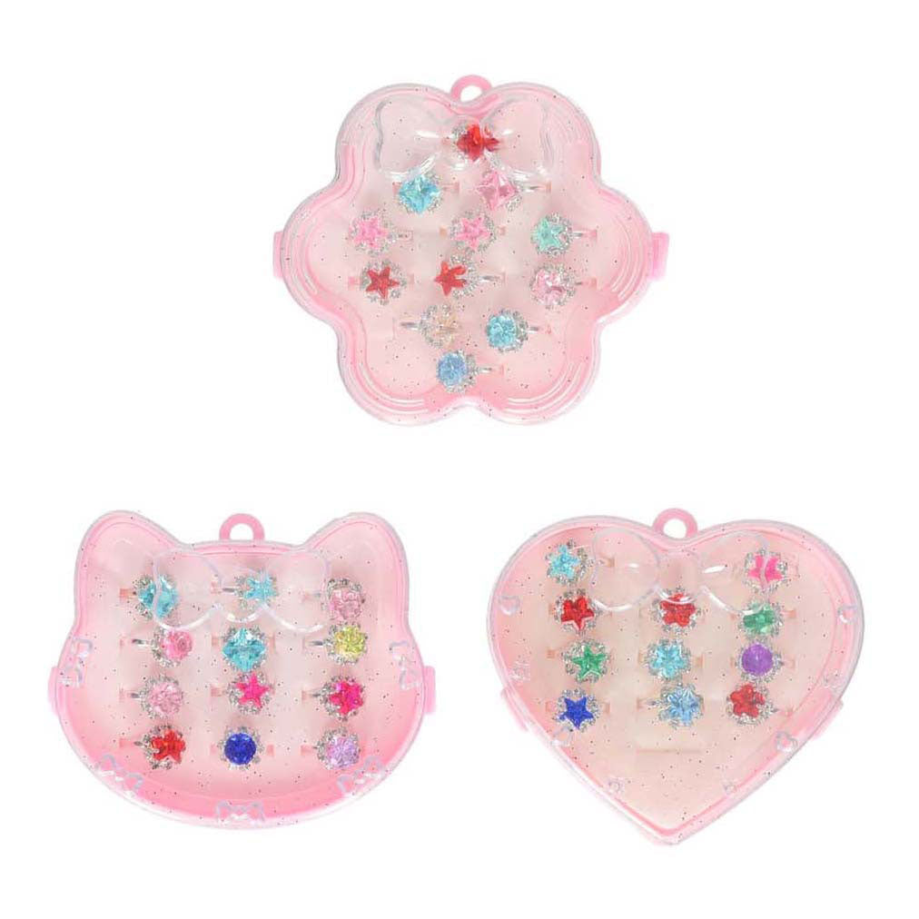 Ring set in box, 12 pcs.