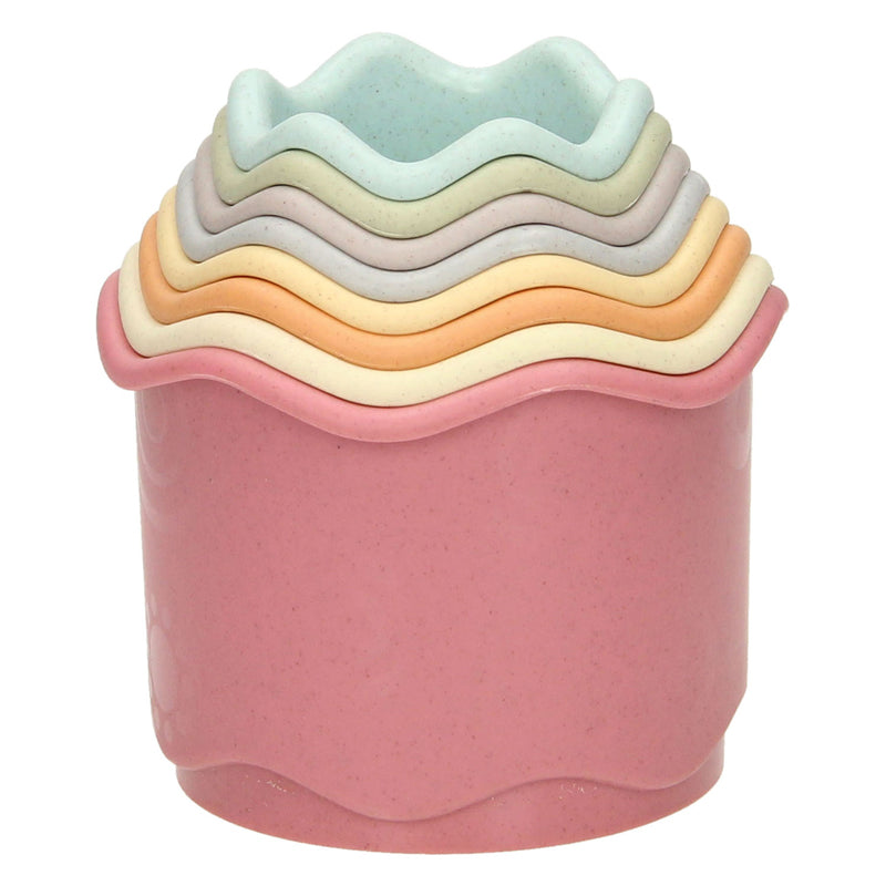 Stohovacie poháre pastel