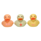 Pastel rubber ducks, 3 pcs.