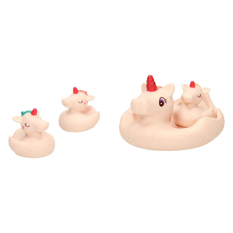 Bath animals unicorn family, 4dlg.