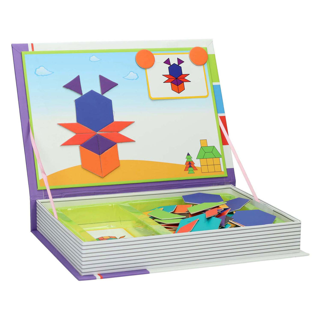 Magnetic suitcase shapes