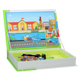 Magnetic suitcase city