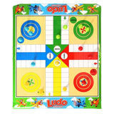 Schlaangen Ludo Board Spill Double -Sten