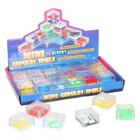 Mini patience game cube, 24 pcs.