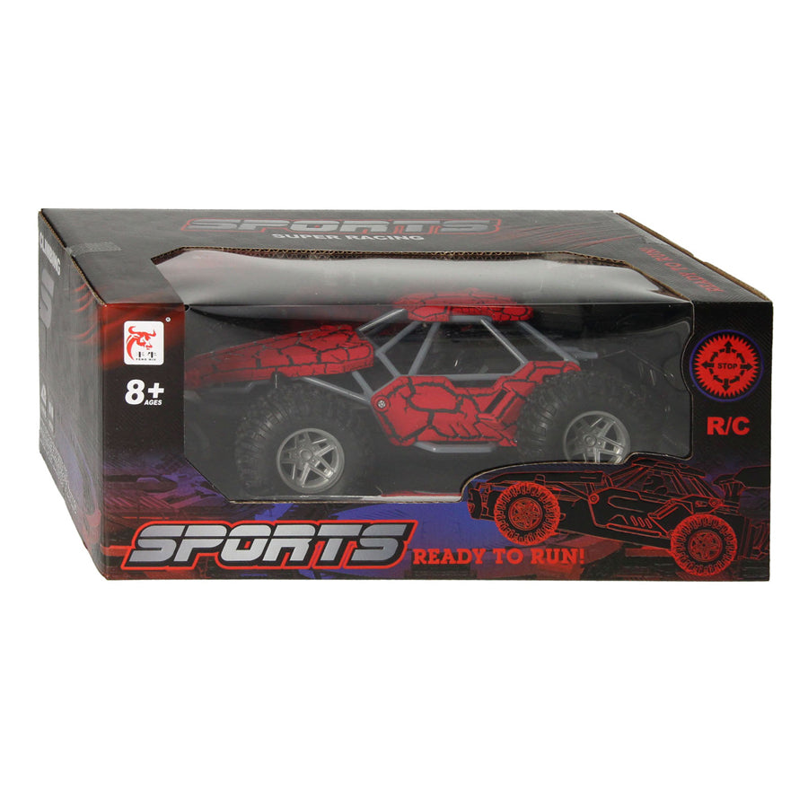 Auto rc con funzione di fumo - rosso