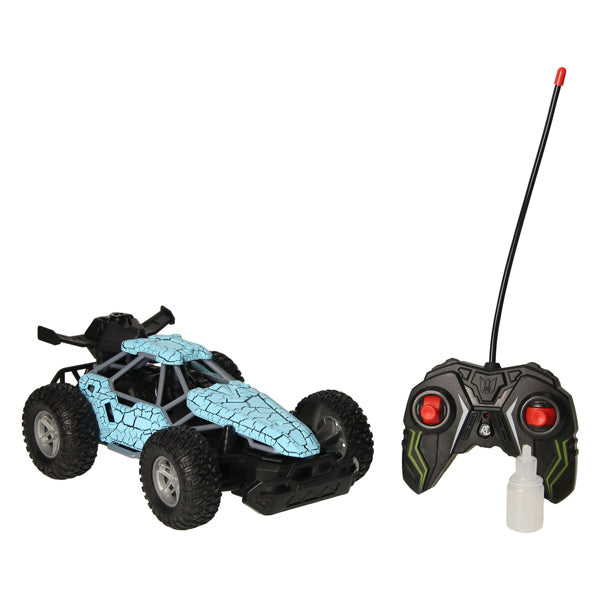 Rc RC Bestuurbare Auto met Rookfunctie Blauw