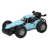 RC controlled car with smoke function - Blue