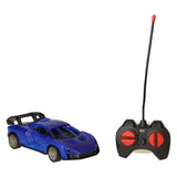 RC racing car blue black -controlled car