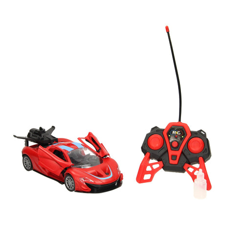 Lobbes rc sportwagen met stoomfunctie rood