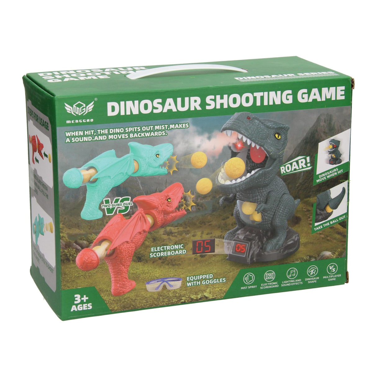 BallShooter en mouvement Dino Target