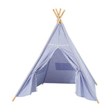 Luxury Tipi Tent Blue With Lights, 128cm