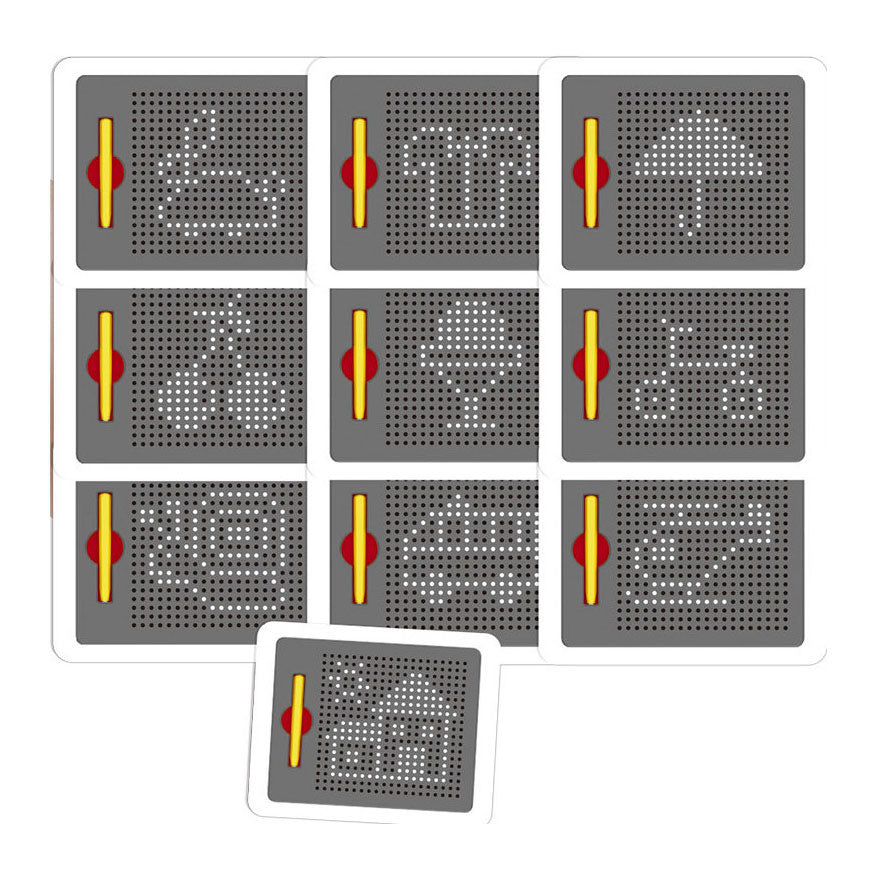 Large magnetic learning board