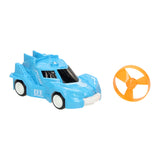 Car with firing propeller