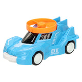 Car with firing propeller