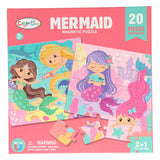 Magnéitescht Puzzel Buch Mermaid