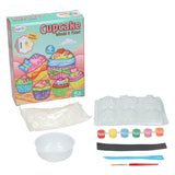 Gieten schilderen cupcakes