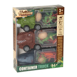 Camion Set Dinosaurier an Hai, 3 Stéck.