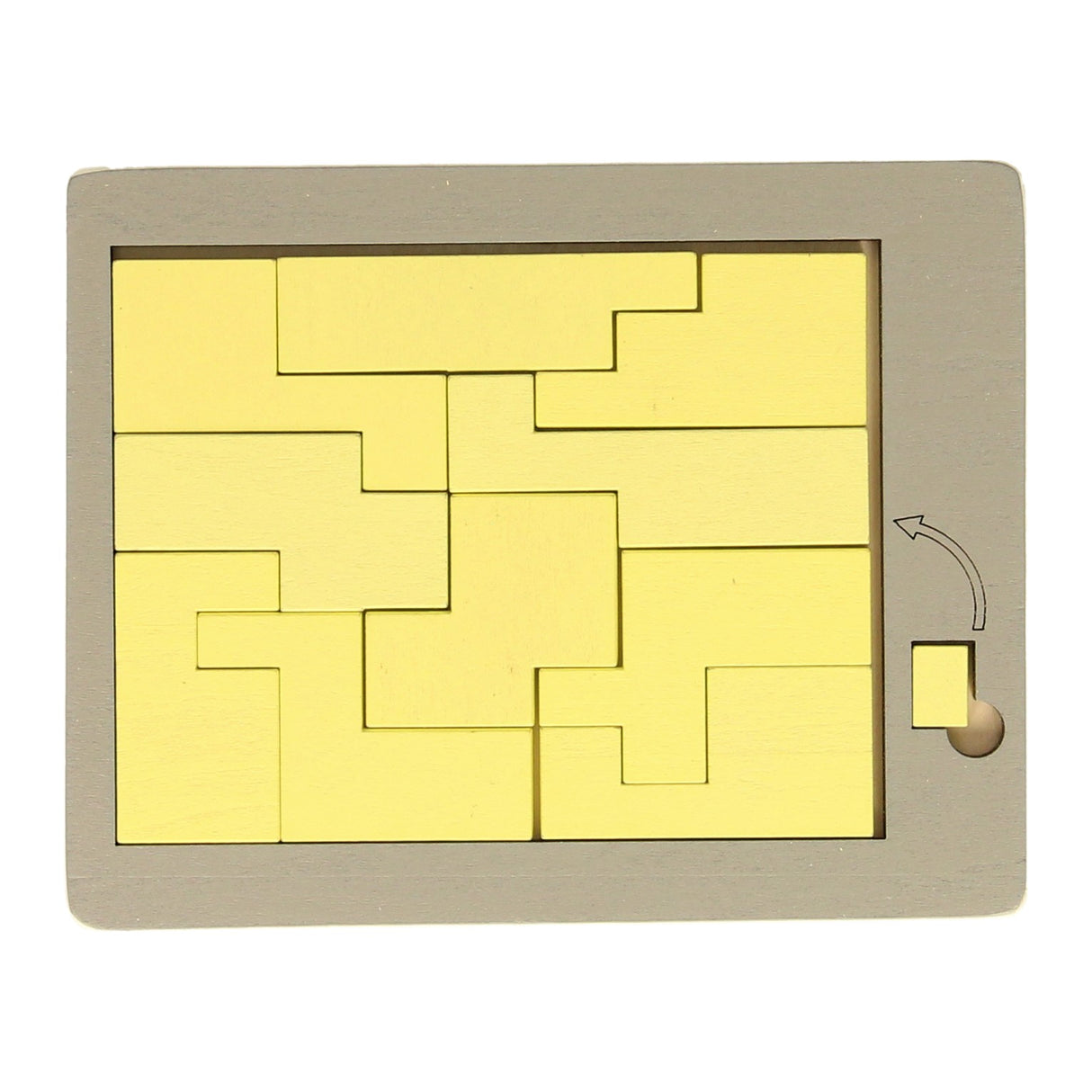 Imp wooden ossible thinking puzzle