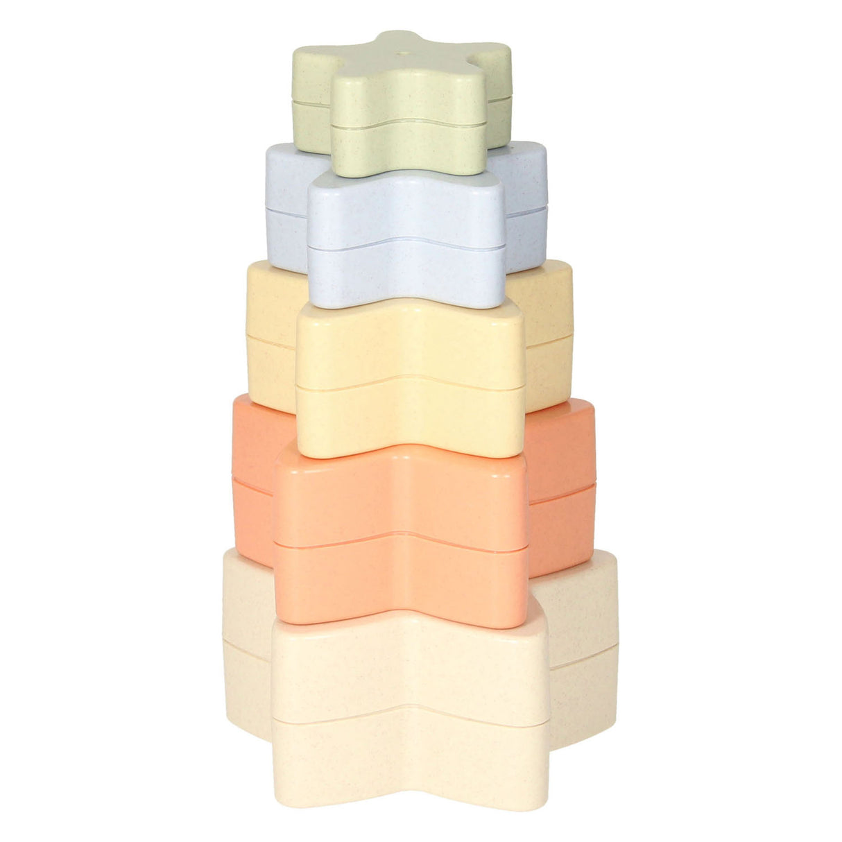 Småbarn Stack Tower Ster Pastel, 5DLG.