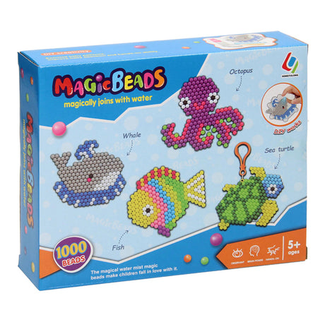 Lobbes magic kralen onderwaterwereld pixelkunst set