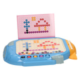 Color buttons game with magnetic pen