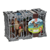 Screw Dino in cage