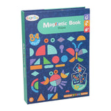 Lobbes magnetisch boek - vormen, 84dlg.