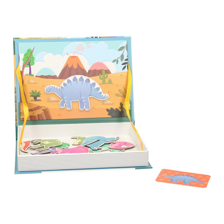 Magnetisch boek - dinosaurus, 36dlg.