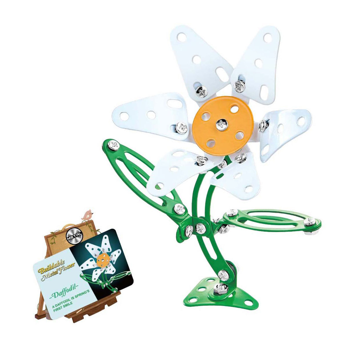 Lobbes metal construction set daisy