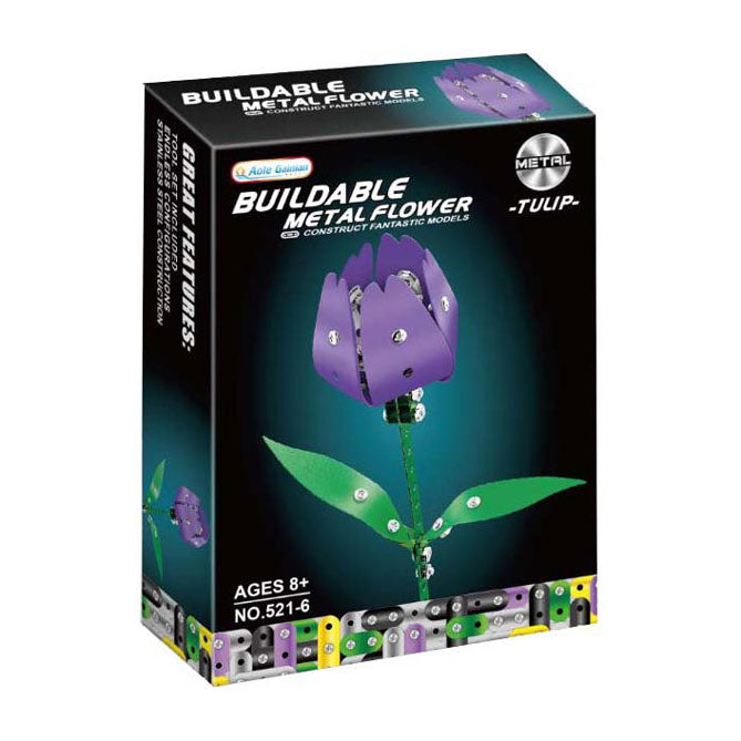 Lobbes metal construction set tulip