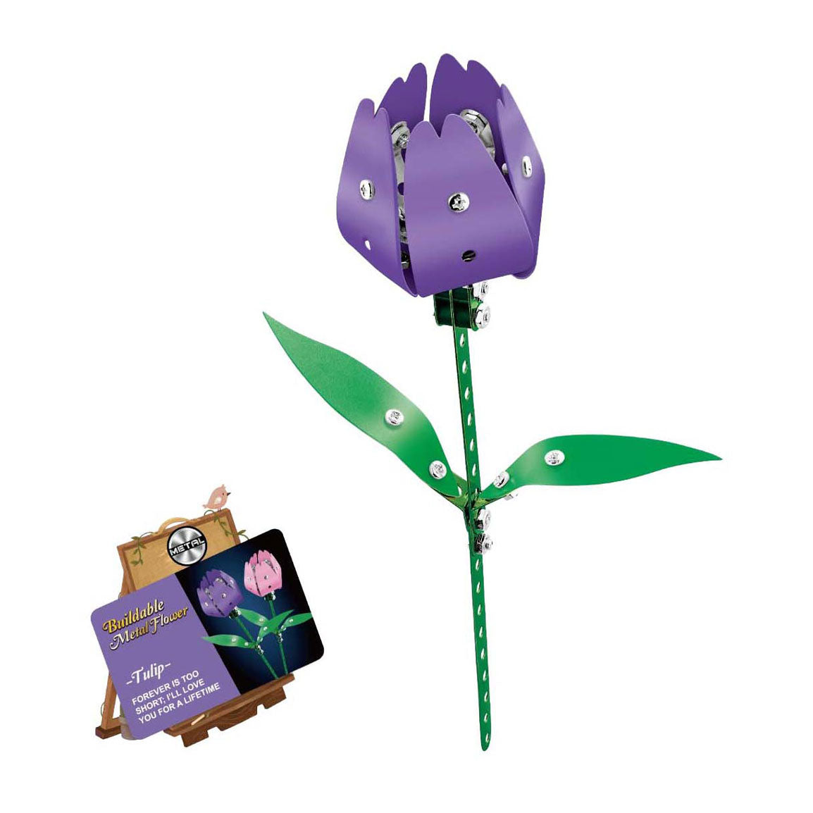 Lobbes metal construction set tulip