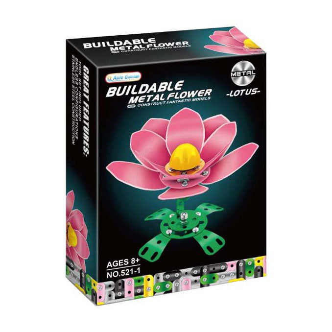 Lobbes Metal Construction Set Pink Poppy