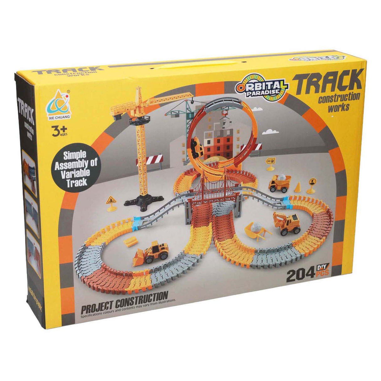 Flexible highway - construction theme - 204 parts