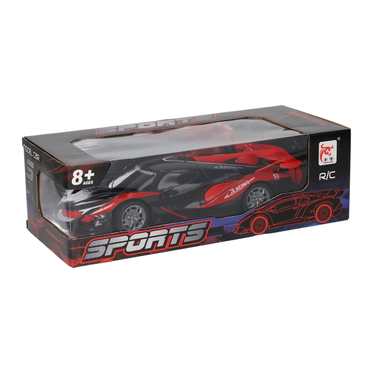 RC roude Rennauto