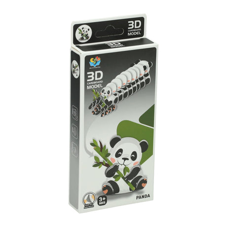 Diy 3d model puzzel - panda